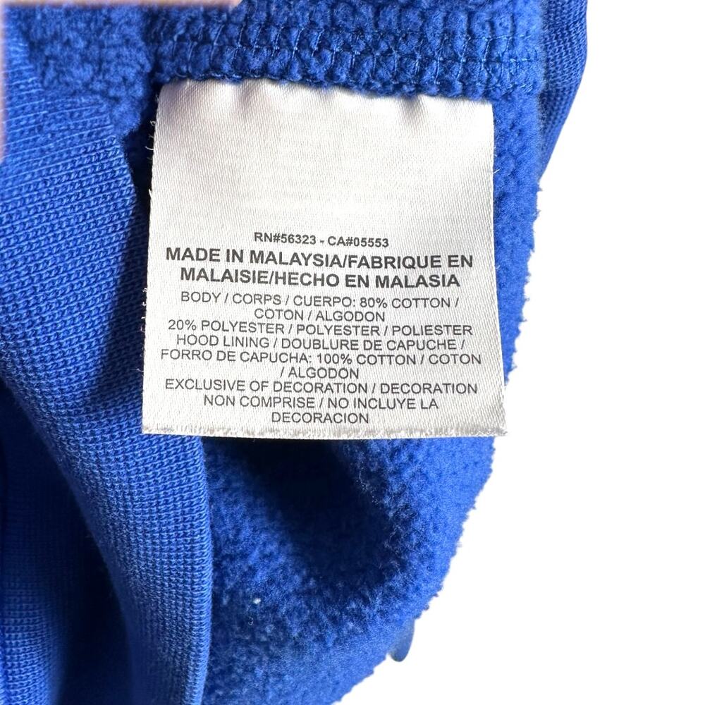 Nike Blue Drawstring Hoodie Medium - Picture 5 of 6